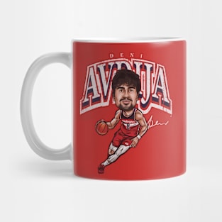 Deni Avdija Washington Cartoon Mug